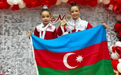 Azərbaycan gimnastları “Queen Cup” beynəlxalq turnirində 10 medal qazanıblar