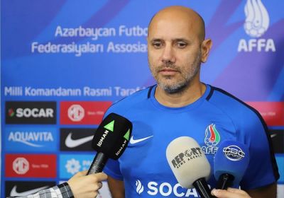 Joze Alesio: “İki oyundan maksimum xal toplamaq istəyirik”