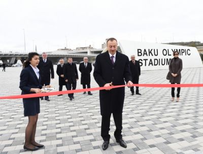 Olimpiya Stadionunun açılışı oldu