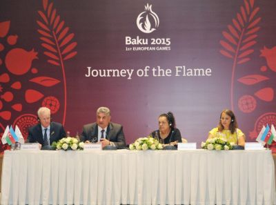 “Bakı-2015”: Məşəl proqramının Bakıdan keçəcək marşrutu açıqlandı