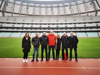 Uels Futbol Assosiyasının nümayəndələri Azərbaycanda