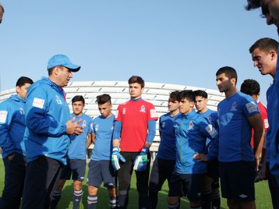 AVRO-2016: Azərbaycan millisi Portuqaliya ilə oyuna hazırdı