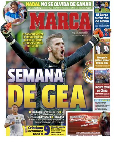 De Xea bu həftə “Real”la müqavilə imzalayacaq