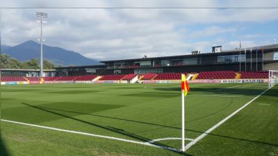 Qəbələ stadionu “Qarabağ”la oyuna hazırdı