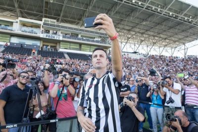 Berbatov stadionu “Qəbələ” ilə oyun bitməmiş tərk etdi