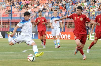 Azərbaycanlı futbolçunun qolu Rusiyanı məğlubiyyətdən xilas etmədi