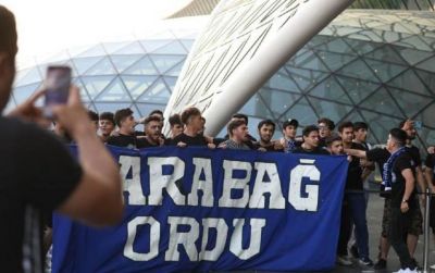 “Qarabağ” vətəndə coşqu ilə qarşılandı