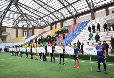 Dövlət qurumları arasında III minifutbol turnirinin açılış mərasimi keçirilib