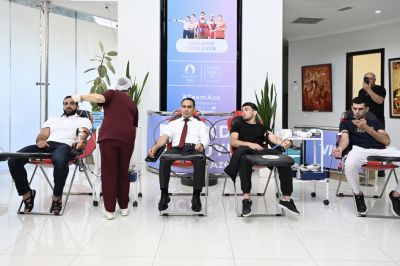 Milli Olimpiya Komitəsində kütləvi qanvermə aksiyası keçirilib