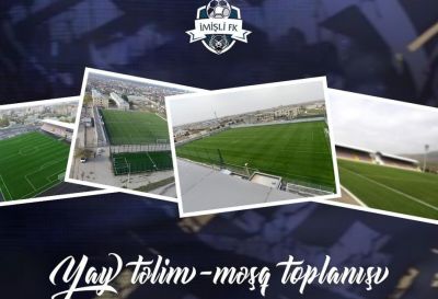 “İmişli” 7 yoxlama oyunu keçirəcək