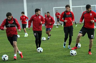 “Qəbələ” “Qarabağ”la oyunun hazırlığına başladı