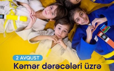 Azərbaycan Cüdo Federasiyasının təşkilatçılığı ilə kəmər dərəcələri üzrə imtahan keçiriləcək