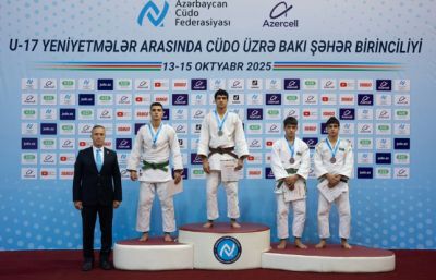Cüdo üzrə Bakı şəhər birinciliyində ikinci günün qalibləri bəlli olub