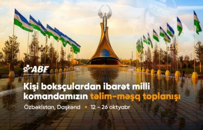 Boksçularımız Özbəkistanda təlim-məşq toplanışı keçəcəklər