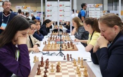 Ümumdünya Şahmat Olimpiadası: Kişilər uduzdu, qadınlardan heç-heçə