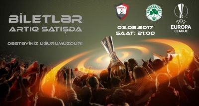 “Qəbələ” - “Panatinaikos” oyununun biletləri artıq satışda