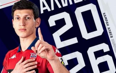 Azərbaycanlı futbolçu Rusiya klubu ilə müqaviləni yenilədi