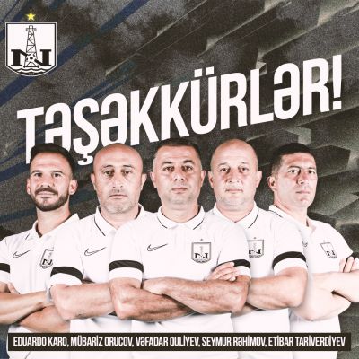 “Neftçi” Samir Abasovun köməkçilərini də göndərdi