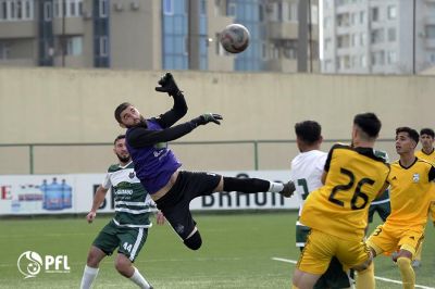 “Cəbrayıl” 3 xalı 4 qolla qazandı