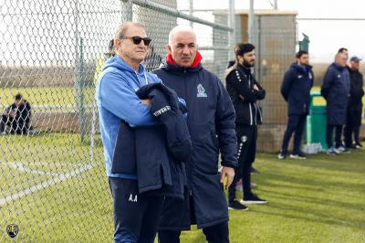 De Byazi və AFFA rəsmiləri