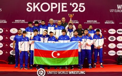 Güləş millimiz Avropa çempionu olub