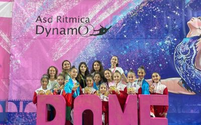 Gimnastlarımız İtaliyada qızıl medallar qazanıblar