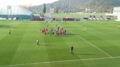 Qəbələdə dava düşdü, futbolçumuz APOEL-lini şapalaqladı