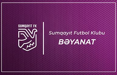 “Sumqayıt” bəyanat yaydı və üzr istədi