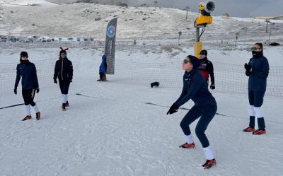 Azərbaycanda ilk dəfə qar voleybolu üzrə ölkə çempionatı keçiriləcək