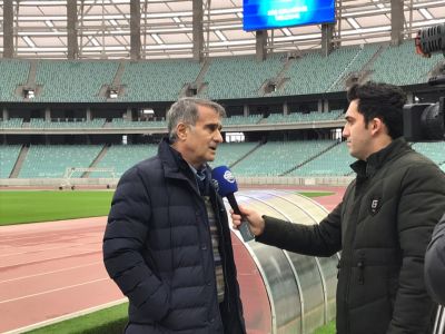 Şenol Güneş Bakıda: BOS-u ziyarət etdi, CBC Sport-a danışdı