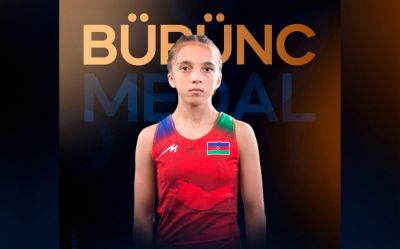 Güləşçimiz Avropa çempionatında bürünc medal qazanıb