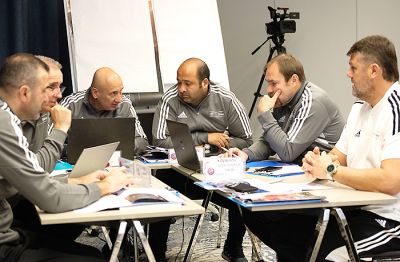 Məşqçilərimiz UEFA-nın seminarında
