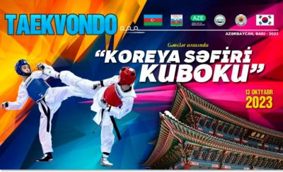 Bakıda taekvondo üzrə “Koreya səfiri kuboku” keçiriləcək