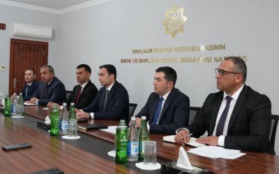 Milli Paralimpiya Komitəsinin rəhbərliyi Naxçıvanda rəsmi səfərdə olub