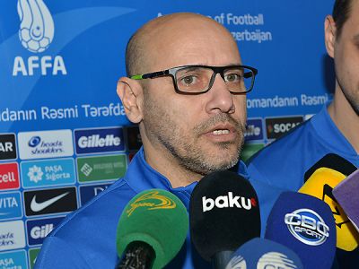 Joze Alesio: “İndi sırf Xorvatiya ilə qarşılaşmanı düşünürük”