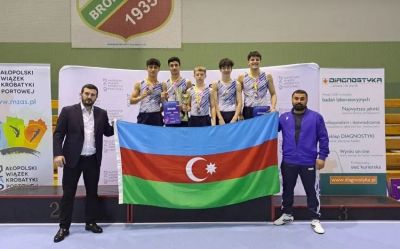 Gimnastları beynəlxalq turnirdə 7 medal qazanıblar