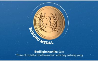 Azərbaycan bədii gimnastları beynəlxalq turnirdə 5 medal qazanıblar