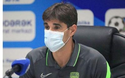 “Sabah”ın baş məşqçisi ardıcıl 6-cı məğlubiyyəti şərh etdi