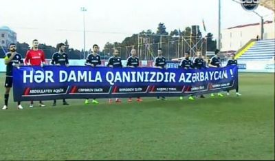 “Qarabağ”dan şəhidlərlə bağlı plakat