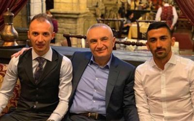 “Qəbələ” və “Qarabağ”ın futbolçuları prezidentlə görüşdülər