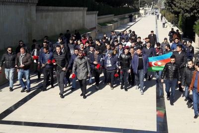 “Qarabağ” Şəhidlər Xiyabanında