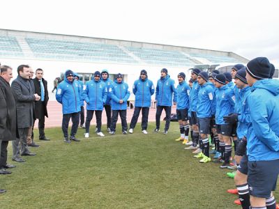 Elxan Məmmədov milli üzvləri və Məşqçilər Komitəsi ilə görüşdü