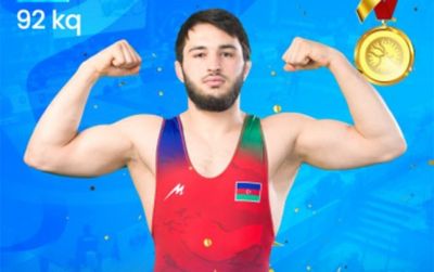 Güləşçilərimizdən daha 1 qızıl və 1 gümüş medal