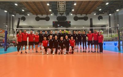 Voleybol millimiz üç yoxlama oyunu keçirib