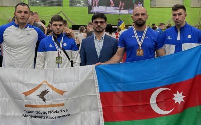 Azərbaycan sumoçuları Avropa çempionatını iki medalla başa vurublar