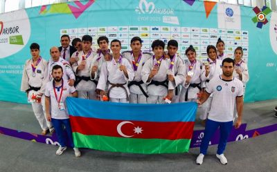 Yeniyetmə cüdoçularımız Avropada birinci olublar