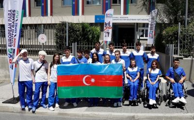 Azərbaycan idmançıları Avropa Gənclər Paralimpiya Oyunlarını 13 medalla başa vurublar