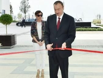 Prezident Boks Federasiyasının inzibatı binasının açılışında iştirak etdi