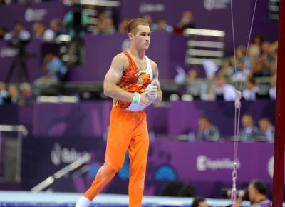 “Bakı-2015”: Gimnastımız gün ərzində özünün və Azərbaycanın ikinci medalını qazandı