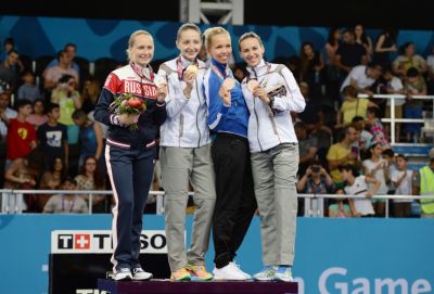“Bakı-2015”də medal sıralaması: Rusiya 94-ə çatdı, Böyük Britaniya ilk “dördlük”də